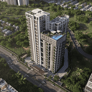 Image of 1420 Sq.ft 2 BHK Apartment / Flat for sale in Ira Vian Mrida, Kollur, Hyderabad for Rs. 9500000