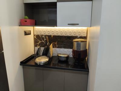 Kitchen Image of 985 Sq.ft 2 BHK Apartment / Flat for sale in Lodha Amara, Kolshet Thane for Rs. 9400000
