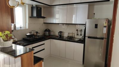 Kitchen Image of 1345 Sq.ft 2 BHK Apartment / Flat for sale in Bricks Cyberwoods, Osman Nagar Hyderabad for Rs. 13500000