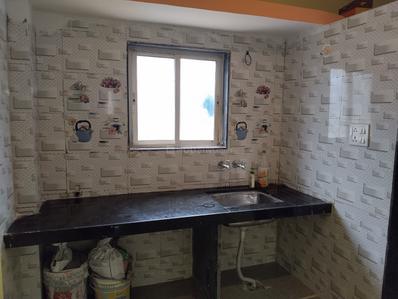 Kitchen Image of 400 Sq.ft 1 RK Independent House for rent in Kondhwa Budruk Pune for Rs. 6000