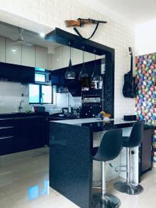 Kitchen Image of 650 Sq.ft 1 BHK Apartment / Flat for rent in Kings Heights 1, Bhandup East Mumbai for Rs. 45000