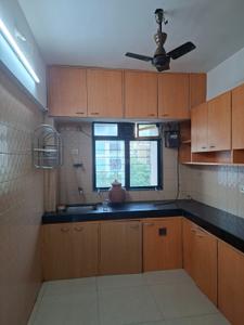 Kitchen Image of 950 Sq.ft 2 BHK Apartment / Flat for rent in Vivaria OM Elegance, Malad West Mumbai for Rs. 55000