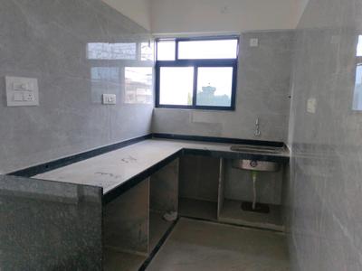 Kitchen Image of 650 Sq.ft 1 BHK Apartment / Flat for sale in Shivesh Emerald, Airoli Navi Mumbai for Rs. 8700000