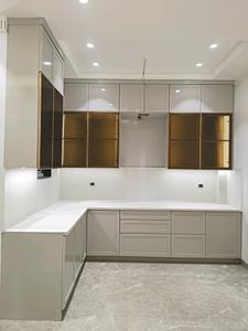 Kitchen Image of 1600 Sq.ft 3 BHK Builder Floor for sale in Indirapuram Ghaziabad for Rs. 17500000