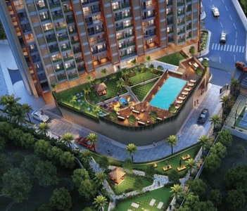 Image of 969 Sq.ft 2 BHK Apartment / Flat for sale in Konnark High Castle, Shirdhon, Navi Mumbai for Rs. 5928000