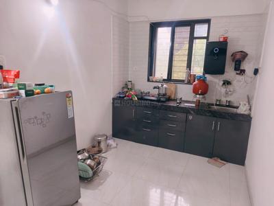 Kitchen Image of 756 Sq.ft 1 BHK Apartment / Flat for rent in Kharadi Pune for Rs. 26000