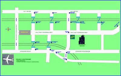 Floor Plan Image of 1440 Sq.ft Residential Plot / Land for sale in Janapriyo Kalyani City Enclave, Shyamnagar Kolkata for Rs. 2300000