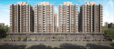 Image of 1829 Sq.ft 3 BHK Apartment / Flat for sale in The Planet By Venus, Shela, Ahmedabad for Rs. 7316000