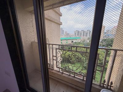 Balcony Image of 850 Sq.ft 2 BHK Apartment / Flat for rent in Cosmos Jewels, Thane West Thane for Rs. 32000