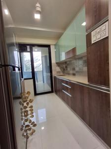 Kitchen Image of 1070 Sq.ft 2 BHK Apartment / Flat for sale in Rajhans Moonstone, Vasai West Vasai for Rs. 9500000