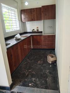Kitchen Image of 610 Sq.ft 1 BHK Independent House for rent in JP Nagar Bengaluru for Rs. 16250