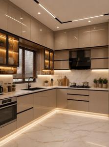 Kitchen Image of 4500 Sq.ft 7 BHK Villa for sale in Indira Nagar Lucknow for Rs. 27000000