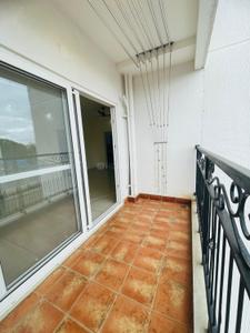 Balcony Image of 1150 Sq.ft 3 BHK Apartment / Flat for rent in Prestige Jindal City, Anchepalya Bengaluru for Rs. 45000