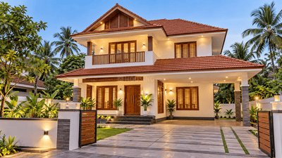 Living Room Image of 1500 Sq.ft 3 BHK Independent House for sale in Kaiparambu Thrissur for Rs. 8600000