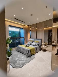 Bedroom Image of 1347 Sq.ft 3 BHK Apartment / Flat for sale in K Raheja Amaltis, Sion Mumbai for Rs. 53600000