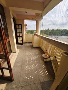 Balcony Image of 1800 Sq.ft 3 BHK Apartment / Flat for rent in DDA Tarang Apartments, Patparganj New Delhi for Rs. 50000