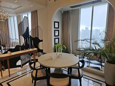 Dining Area Image of 2625 Sq.ft 5 BHK Apartment / Flat for sale in Bhoomi Simana Building 2, Parel Mumbai for Rs. 139900000