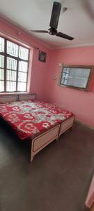 Bedroom Image of 1000 Sq.ft 1.5 BHK Builder Floor for rent in Yashoda Nagar Kanpur for Rs. 8000