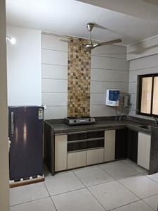 Kitchen Image of 1000 Sq.ft 3 BHK Apartment / Flat for sale in Atladara Vadodara for Rs. 3800000