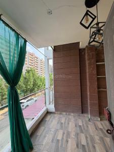 Balcony Image of 1600 Sq.ft 3 BHK Duplex for rent in Aashima Divine City, Hoshangabad Road Bhopal for Rs. 22000