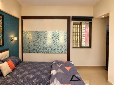 Bedroom Image of 1010 Sq.ft 2 BHK Apartment / Flat for sale in Parshwanath Galaxy, Kasarvadavali Thane for Rs. 8500000