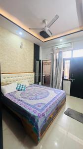 Bedroom Image of 1000 Sq.ft 2 BHK Builder Floor for rent in Malviya Nagar Jaipur for Rs. 24999