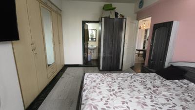 Bedroom Image of 825 Sq.ft 2 BHK Apartment / Flat for rent in Hiranandani Estate Thane for Rs. 40000