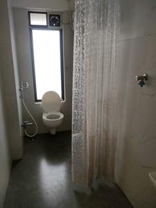 Common Bathroom Image of 550 Sq.ft 1 BHK Apartment / Flat for rent in Kshitij Eminence, Bhandup West Mumbai for Rs. 33000