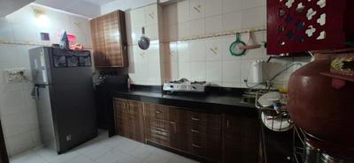 Kitchen Image of 1100 Sq.ft 2 BHK Apartment / Flat for sale in Kirti Sagar Appartments, Jodhpur Ahmedabad for Rs. 5800000