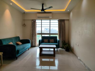 Living Room Image of 1100 Sq.ft 2.5 BHK Apartment / Flat for rent in Sheth Vasant Oasis, Andheri East Mumbai for Rs. 110000