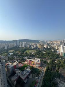 Balcony Image of 1650 Sq.ft 4 BHK Apartment / Flat for rent in Raymond The Address By GS Tower A, Thane West Thane for Rs. 120000