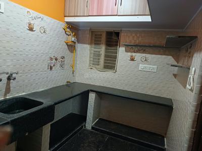 Kitchen Image of 800 Sq.ft 1 BHK Builder Floor for rent in Sahakara Nagar Bengaluru for Rs. 13000