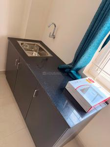 Kitchen Image of 330 Sq.ft 1 RK Apartment / Flat for rent in Marathahalli Bengaluru for Rs. 18000
