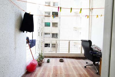 Balcony Image of 657 Sq.ft 1 BHK Apartment / Flat for sale in Undri Pune for Rs. 3300000