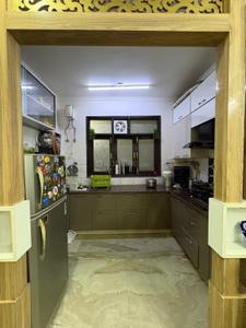 Kitchen Image of 1600 Sq.ft 3 BHK Builder Floor for sale in Chhattarpur New Delhi for Rs. 12000000