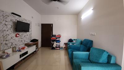 Living Room Image of 790 Sq.ft 2 BHK Apartment / Flat for sale in Bren Northern Lights, Kogilu Bengaluru for Rs. 7900000