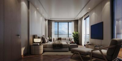 Bedroom Image of 2618 Sq.ft 4 BHK Apartment / Flat for sale in Excentia Tatva, Rajpur Road Dehradun for Rs. 54400000