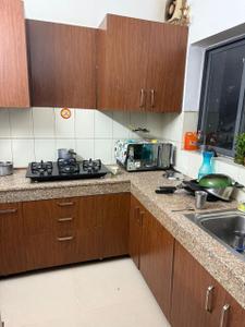Kitchen Image of 1000 Sq.ft 2 BHK Builder Floor for rent in Vatika Emilia Floors, Sector 83 Gurgaon for Rs. 24000