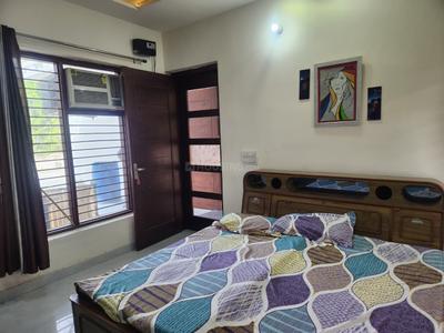 Bedroom Image of 1230 Sq.ft 1 BHK Independent House for rent in Model Town Panipat for Rs. 8500