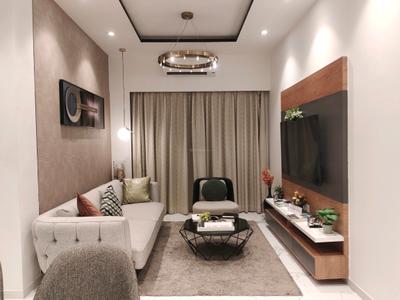Living Room Image of 742 Sq.ft 2 BHK Apartment / Flat for sale in Ruparel Skygreens I, Kandivali West Mumbai for Rs. 14800000