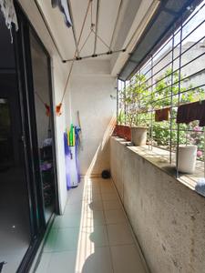 Balcony Image of 1100 Sq.ft 3 BHK Apartment / Flat for sale in Pimple Gurav Pune for Rs. 6500000
