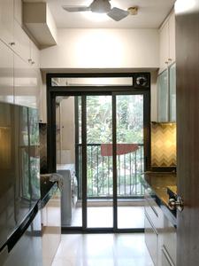 Kitchen Image of 800 Sq.ft 2 BHK Apartment / Flat for rent in Lodha Splendora, Thane West Thane for Rs. 34500