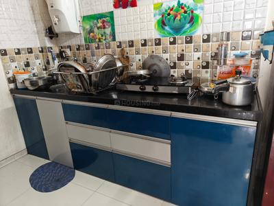 Kitchen Image of 905 Sq.ft 2 BHK Apartment / Flat for rent in Kumar Pebble Park, Hadapsar Pune for Rs. 19500