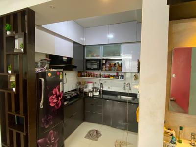 Kitchen Image of 580 Sq.ft 1 BHK Apartment / Flat for rent in Jhamtani Vision Ace, Tathawade Pune for Rs. 26000