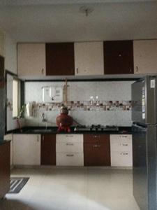 Kitchen Image of 1900 Sq.ft 3.5 BHK Apartment / Flat for rent in Ramdev Nagar Ahmedabad for Rs. 60000