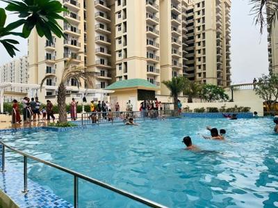 Swimming Pool Image of 852 Sq.ft 2 BHK Apartment / Flat for sale in Raj Nagar Extension Ghaziabad for Rs. 5800000