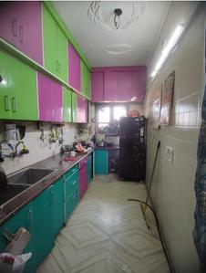 Kitchen Image of 1600 Sq.ft 5 BHK Duplex for sale in Tri Nagar New Delhi for Rs. 11500000