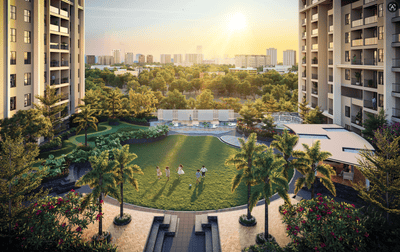 Image of 1040 Sq.ft 2 BHK Apartment / Flat for sale in Intofinity Kohinoor Anantara, Pimpri, Pune for Rs. 8400000