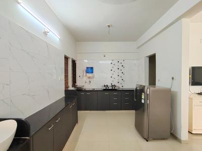 Kitchen Image of 1450 Sq.ft 3 BHK Apartment / Flat for sale in Akshar Pavilion, Bhayli Vadodara for Rs. 5000000