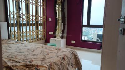 Bedroom Image of 1350 Sq.ft 3 BHK Apartment / Flat for rent in Siddha Eden Lakeville, Baranagar Kolkata for Rs. 36000